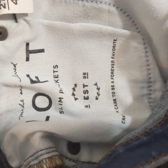 Loft Skinny Crop - Picture 7 of 10